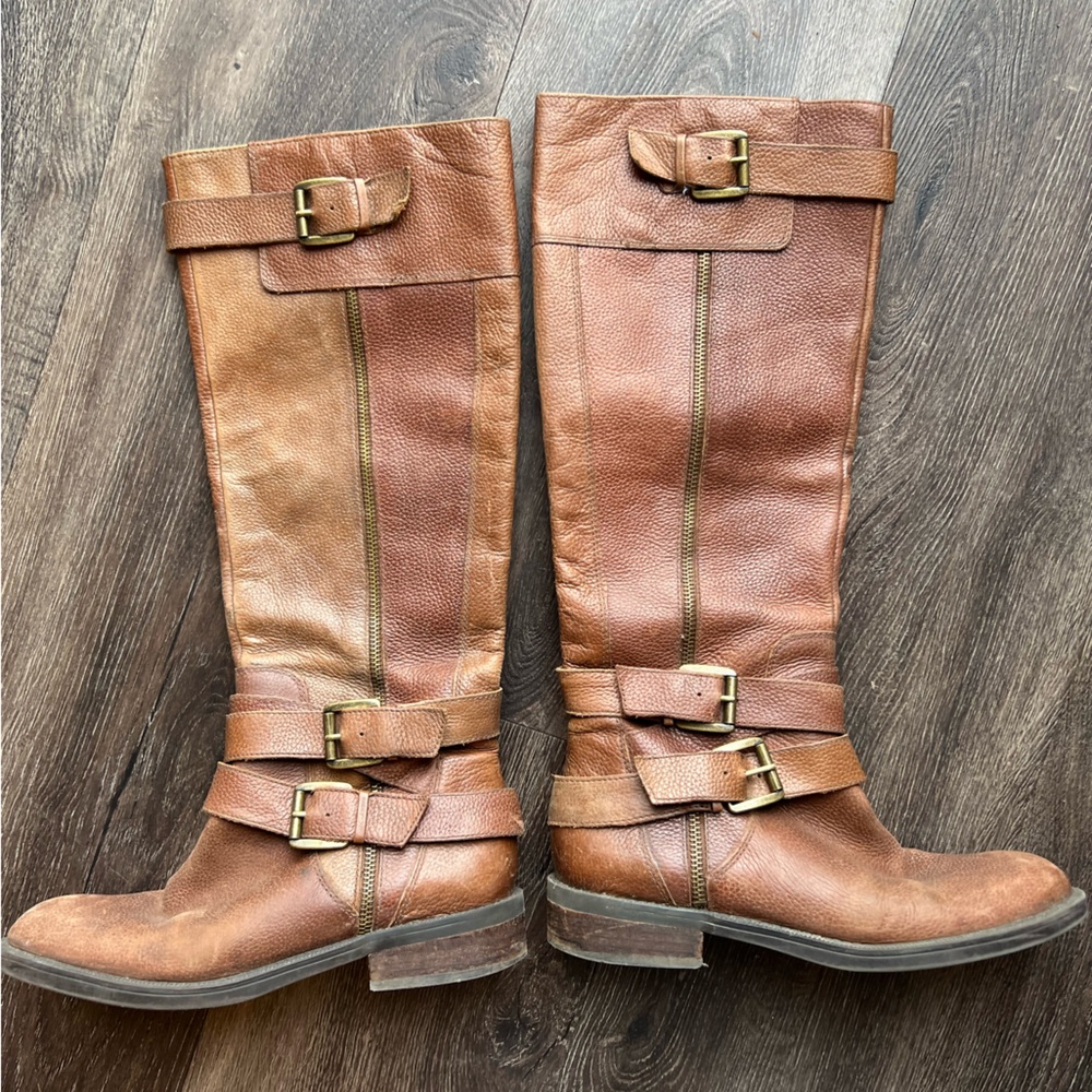 Knee length boots